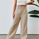 Pantalones negros comodos para mujer