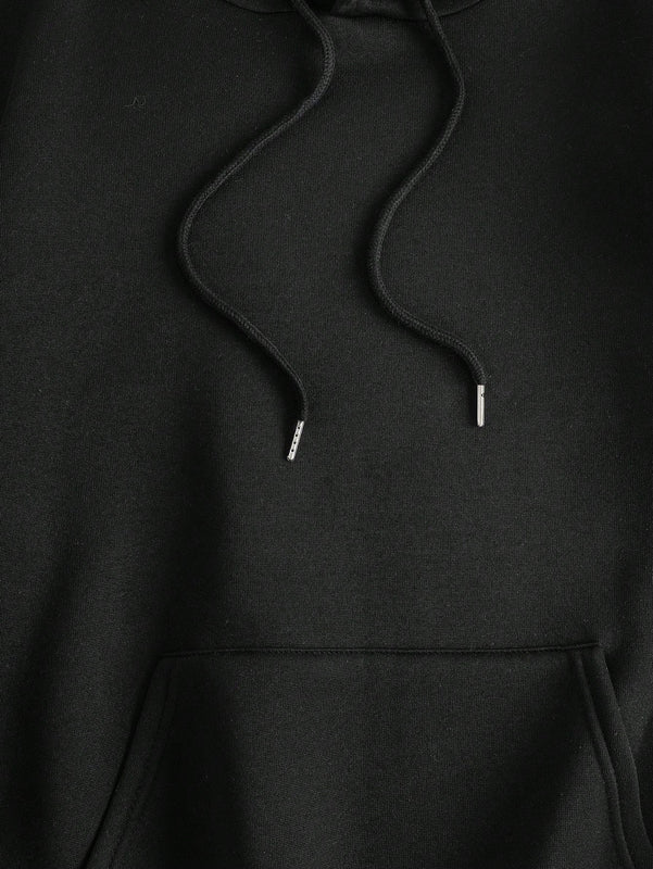Ezwear sudadera con capucha casual de manga larga con estampado de pentagrama