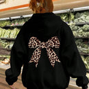 Ezwear sudadera holgada con capucha y estampado grafico cristiano "amar como jesus" con cara sonriente y texto para mujer