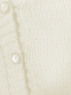 Essnce cardigan informal de mujer con un solo botonadura y lazo de cinta para otono/invierno