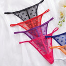 8 piezas/paquete pantys tipo tanga multicolor comodos y elegantes para mujer