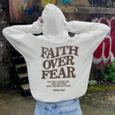 Sudadera con capucha informal con cordon y bolsillos, estampado de letras para mujer