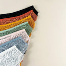 7 piezas/paquete bragas tipo tanga transparentes y de encaje sexy para mujer