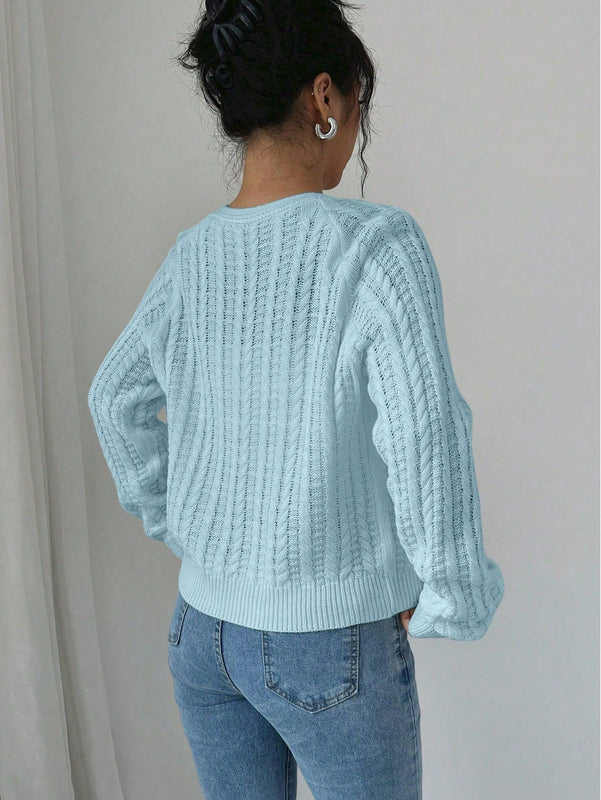 Essnce cardigan de mujer de manga larga con estampado floral 3d con lazo delantero, de estilo frances casual y versatil