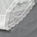 3 piezas de ropa interior de encaje para mujer, pantalones comodos, suaves y transpirables de cintura media