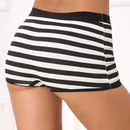 7 piezas shorts de boxeador para damas, shorts de boxeador para damas antideslizantes comodos y suaves, pantis amigables con la piel, pantis a rayas
