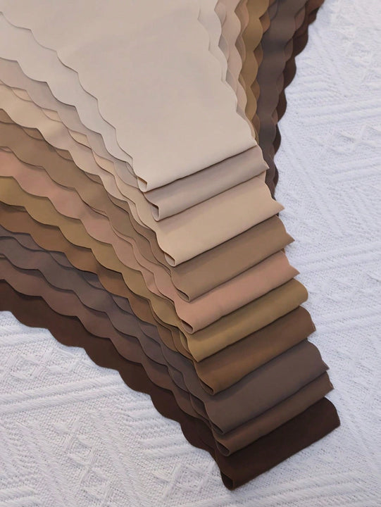 Set de 10 bragas triangulares de mujer con borde ondulado, sexy y comodas, con estampado