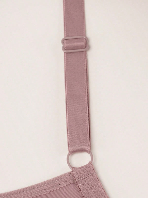 Conjunto de 6 sujetadores sin costuras con relleno - comodo y elevador, con soporte de aro ajustable - coleccion de lenceria suave para mujer de uso diario