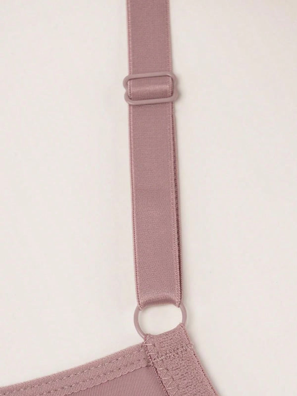 Conjunto de 6 sujetadores sin costuras con relleno - comodo y elevador, con soporte de aro ajustable - coleccion de lenceria suave para mujer de uso diario