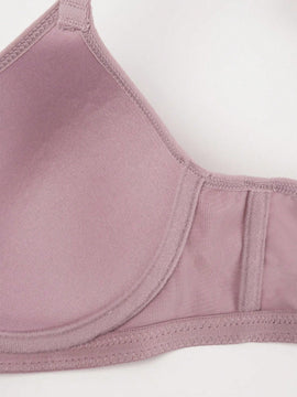 Conjunto de 6 sujetadores sin costuras con relleno - comodo y elevador, con soporte de aro ajustable - coleccion de lenceria suave para mujer de uso diario