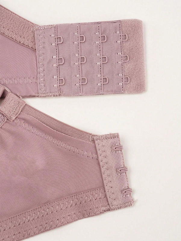 Conjunto de 6 sujetadores sin costuras con relleno - comodo y elevador, con soporte de aro ajustable - coleccion de lenceria suave para mujer de uso diario