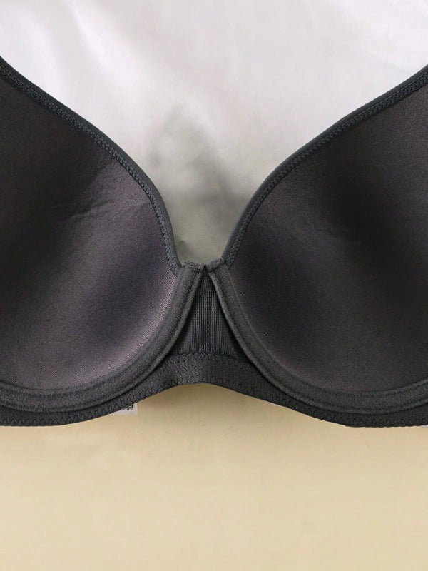 Paquete de 6 sujetadores sin costuras ultrasuaves y de push up - intimos tipo camiseta comodos y de uso diario, con soporte para mujeres - set de valor versatil en estilo sencillo