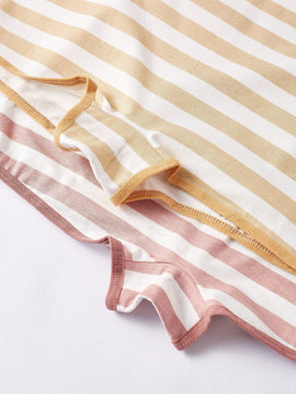 Paquete de 7 boxers para mujer, sin costuras, comodos, suaves y amigables con la piel, ropa interior a rayas