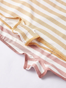 Paquete de 7 boxers para mujer, sin costuras, comodos, suaves y amigables con la piel, ropa interior a rayas