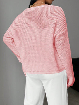 Essnce cardigan suelto y delgado de mujer con lazo adelante