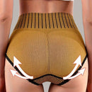 Juego de 7 bragas de mujer de cintura alta con encaje, sin costuras, multicolor, que estilizan el vientre, suaves, transpirables y comodas, ropa interior moldeadora femenina