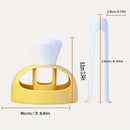 1pc Kit Universal para Hacer Donas - Cortador de Plástico Antiadherente PP con Herramienta para Bañar, Fácil Uso en Cocina y Repostería