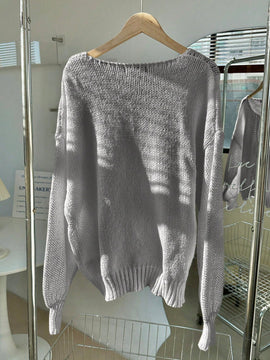 Frenchy cardigan de punto unicolor de color rosa palido con cinturon delantero, se puede usar sobre una camiseta