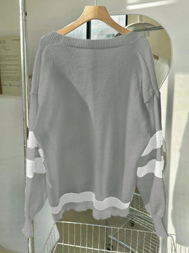 Unity 1 pieza blusa casual de mujer con bolsillo, manga larga, abotonadura frontal y parche de color liso