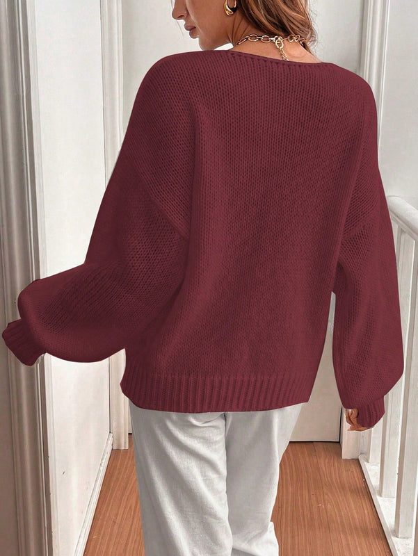Frenchy cardigan de punto unicolor de color rosa palido con cinturon delantero, se puede usar sobre una camiseta