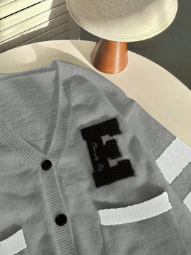 Unity 1 pieza blusa casual de mujer con bolsillo, manga larga, abotonadura frontal y parche de color liso