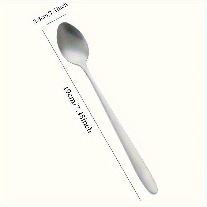Cuchara de Acero Inoxidable Grabada 'Siempre Serás Mi Mejor Té' - Regalo de Amistad Perfecto para Mujeres, Ideal para Amantes del Café y el Té, Acabado Elegante Plateado
