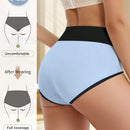 6 piezas de bragas de algodon para mujer con cintura alta y cobertura completa, suaves y transpirables