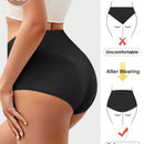 4 piezas de ropa interior de mujer de algodon con diseno de rosa, cintura alta, comoda y suave