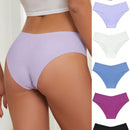 5 piezas de bragas sin costuras, ropa interior suave y comoda, elastica, para uso diario, lenceria y ropa interior de mujer