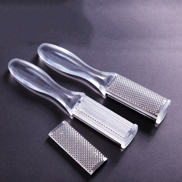 3-Pack Limpia pies, Herramienta de pedicura de doble cara, Exfoliante manual para eliminar piel muerta, Tratamiento de callos y durezas, Accesorio de cuidado de pies sin sulfatos para revitalización de piel suave