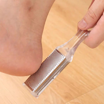 3-Pack Limpia pies, Herramienta de pedicura de doble cara, Exfoliante manual para eliminar piel muerta, Tratamiento de callos y durezas, Accesorio de cuidado de pies sin sulfatos para revitalización de piel suave
