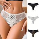 Set de 3 tangas de encaje comodos y sexys