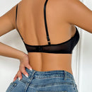 1 pieza conjunto de sujetador sin aros de moda sencillo para mujer