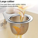 1pc Colador de Fregadero de Cocina en Forma de Cisne de Acero Inoxidable - Cesta de Drenaje de Malla Fina con Diseño Colgante para una Eficiente Separación de Residuos Alimentarios, Ayuda para las Tareas Domésticas | Diseño en Forma de Cisne | Colador de
