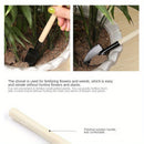 6 Mini Cucharas, Cucharas y Rastrillos Juego de Herramientas de Jardinería Doméstica Mini - Herramientas de Mano de Metal y Madera Duraderas, Cucharas de Macetas de Jardín, Pala de Jardín, Macetas de Mesa, Cucharas de Macetas y Herramientas de Jardinería