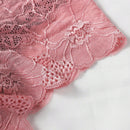 3 piezas tangas de mujer con detalles de encaje, en color liso y transpirables
