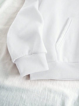 Ezwear sudadera con capucha casual de manga larga con estampado de pentagrama