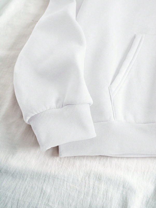 Ezwear sudadera con capucha casual de manga larga con estampado de pentagrama