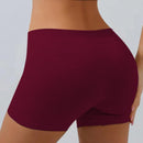 Set de 8 pantalones cortos tipo boyshort de cintura alta, transpirables, elasticos y comodos, de diseno simple, con ropa interior de costilla para mujer - lenceria y ropa interior esencial para uso diario