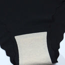 Conjunto de 12 piezas de ropa interior tipo bikini ondulada sin rastros, calzoncillos con forma de abanico, suaves y comodos, ropa interior para damas sexy de cintura baja que no se marca en la bottom