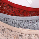 Set de 8 bragas sexy de encaje de talle bajo para mujer, diseno minimalista y elegante, tipo tanga