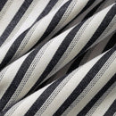 Dazy pantalones casuales informales de pierna ancha con cintura con cordon a rayas para mujer