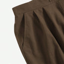 Zanzea pantalones anchos de pierna larga casuales y sueltos con cintura elastica de moda para mujer, pantalones chino de color solido
