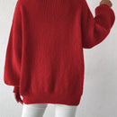 Essnce 1 pieza cardigan de punto casual a todo combinar con botones delanteros de un solo color, apto para otono e invierno