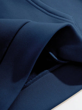 Lune sudadera con capucha informal para mujer con estampado de letra y pata de perro, para otono/invierno