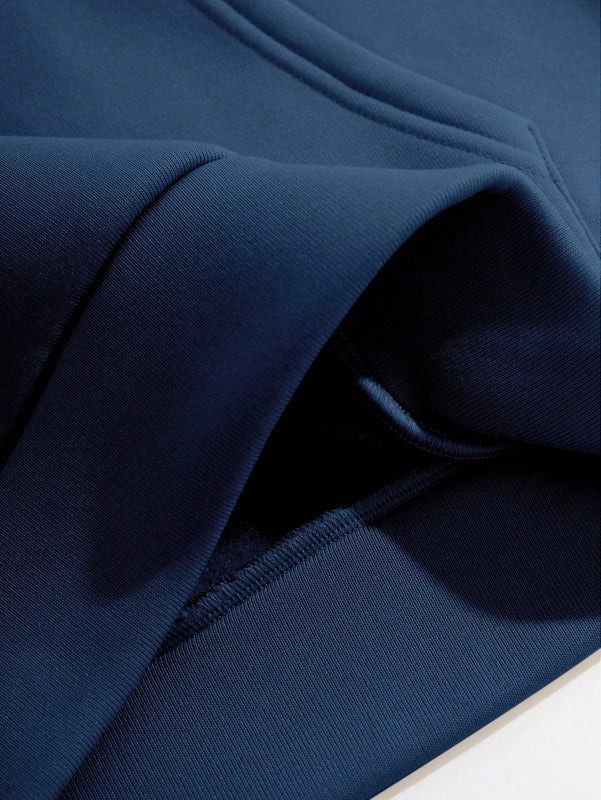Lune sudadera con capucha informal para mujer con estampado de letra y pata de perro, para otono/invierno