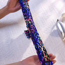 Paquete de 10 bragas con estampado de onda sin costuras para mujer, estampado de leopardo y unicolor, tejido suave y transpirable, ropa interior sexy para damas