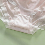 Set de 5 pantis sin costuras para mujer con diseno de nubes asimetrico y borde de cintura media