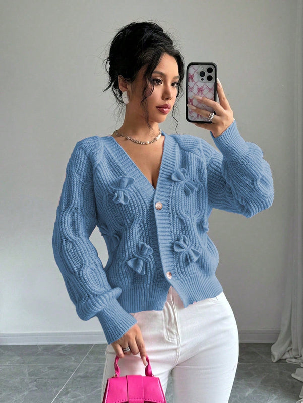 Elenzya chaqueta casual de mujer de unicolor con decoracion de mono, para otono/invierno