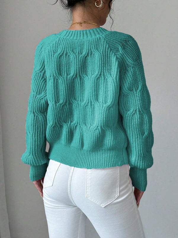 Elenzya chaqueta casual de mujer de unicolor con decoracion de mono, para otono/invierno